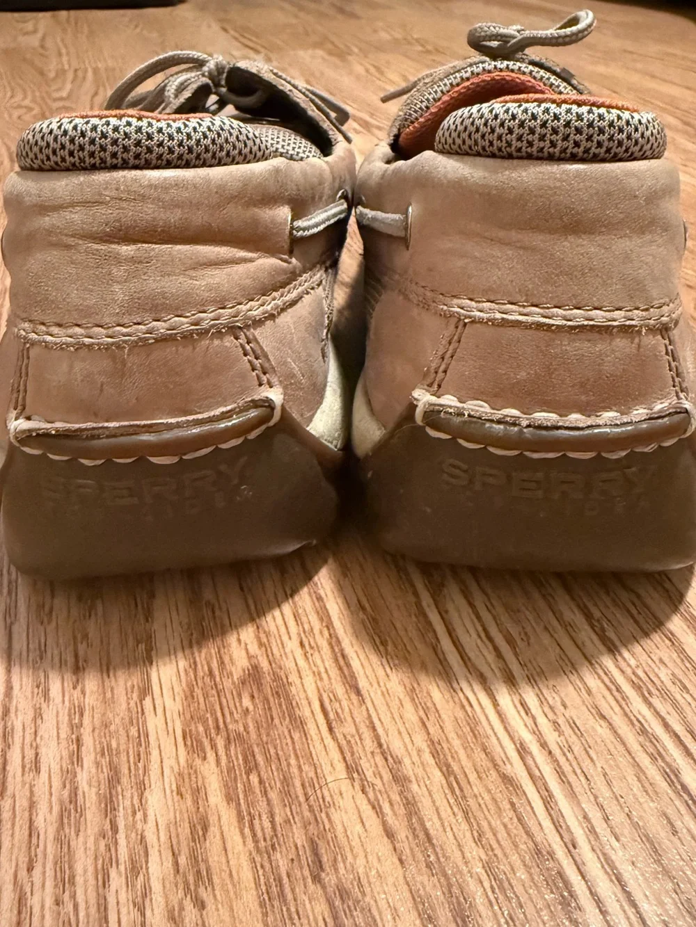 Sperry leather upper